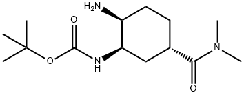 [(1R,2S,5S)-2-氨基-5-[(二甲基氨基)羰基]环己基]氨基甲酸叔丁酯